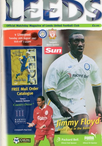 Match programme